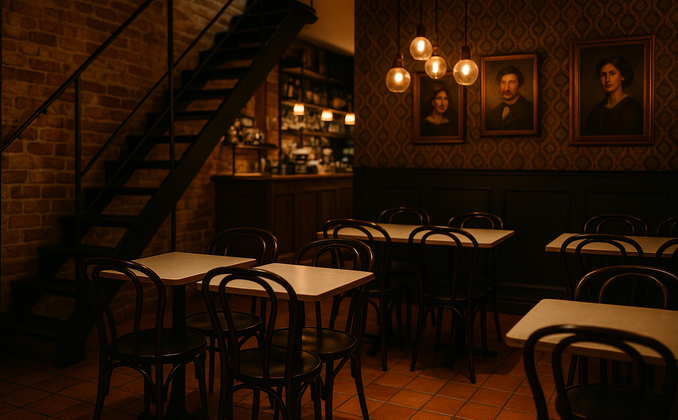 Salle du restaurant Juicy Burger